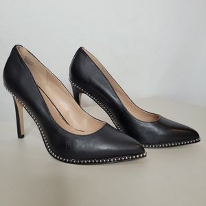 BCBGeneration Black, Studded Pumps size 8